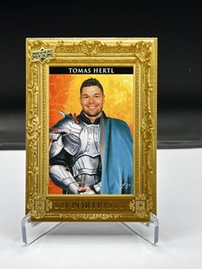 2023-24 Upper Deck Series 1 UD Portraits #P-26 Tomas Hertl