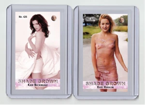 Tarjeta de tabaco Kate Beckinsale rara MH Shade Grown #'d x/3 no. 426 - Imagen 1 de 1