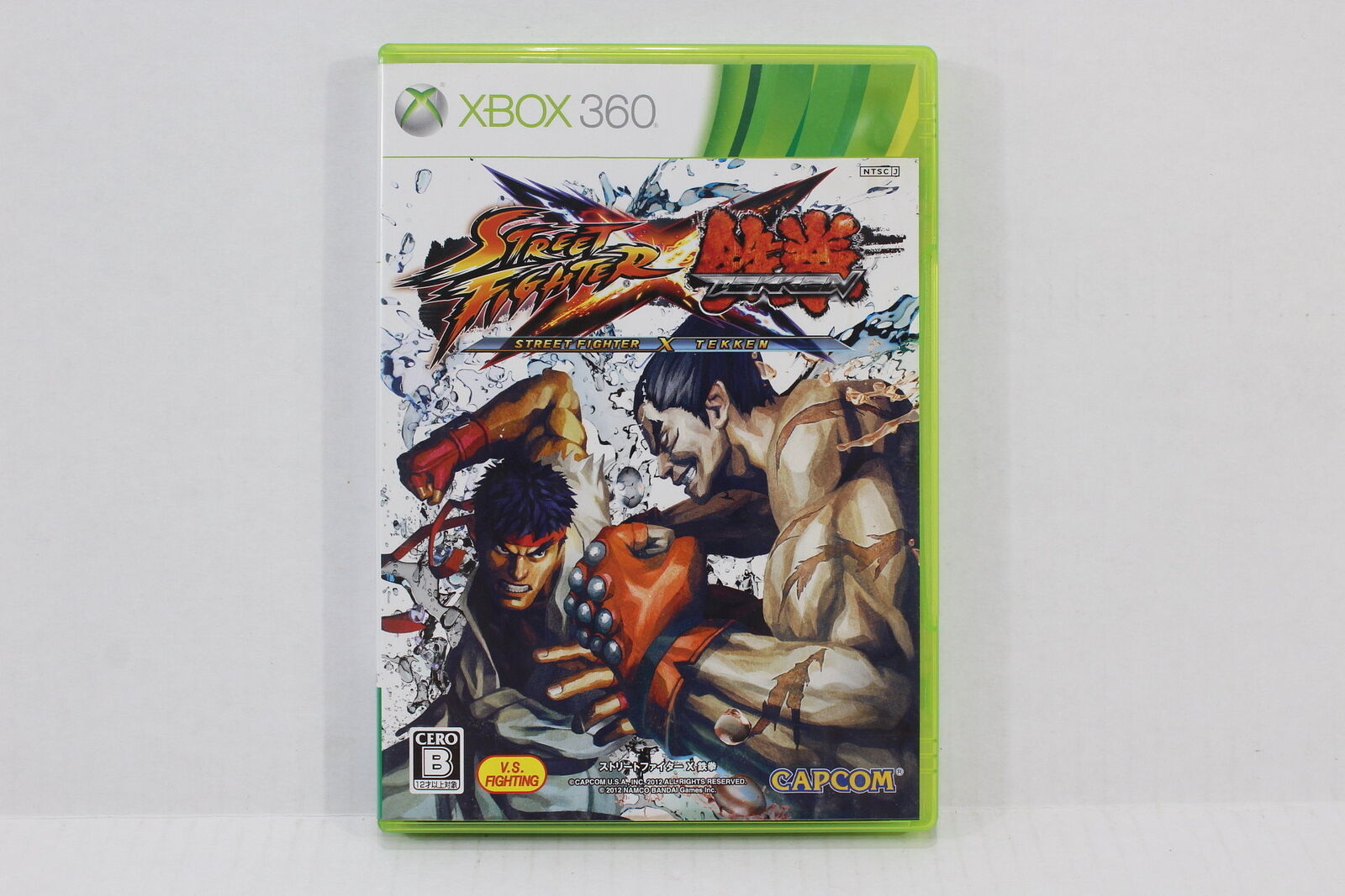 Street Fighter X Tekken XBOX 360 Xbox360 Japan Import US Seller X229 Region Free
