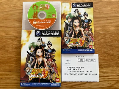 Shaman King Soul Fight JPN Nintendo Gamecube Fighter Japanese With Reg Card - Image 1 of 4