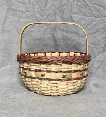 Small basket signed by Weaver. G Myatt Cover