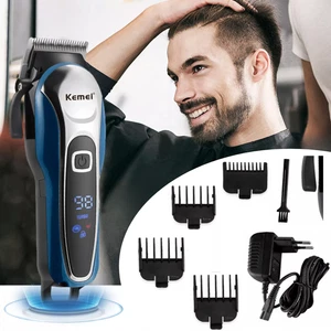 Kemei Professional Hair Clippers Trimmer Kit Barber Salon Men Cutting Machine - Bild 1 von 12