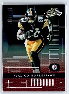 2001 Playoff Absolute Memorabilia #75 Plaxico Burress - Image 1 of 2
