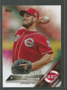2016 Topps #48 J.J. Hoover NM-MT Reds