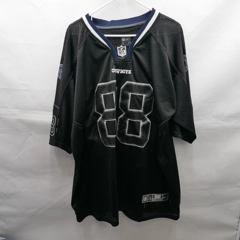 Nike Dallas Cowboys On Field NFL Dez Bryant #88 Size Large Blackout Jersey Cover