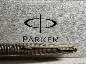 Parker Stift Füllfederhalter Silber Massiv Sonnet Vermeil Cisele Und Tür Pfand