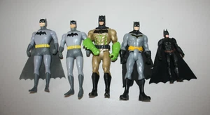 Mattel Batman Action Figures Lot Of 5 Stand Alone Superheroes 2015-2017 Plastic - Picture 1 of 5