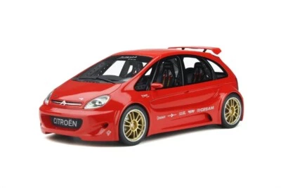 Citroen Sbarro Picasso Cup 2002 Rosso Modellino Auto 1:18 Ottomobile - Immagine 1 di 4