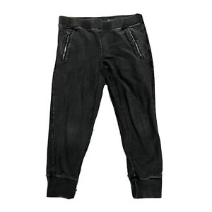 GAP Jogger Pants Teens Medium mens Fit Tech Pants Pocket Zipper Blue