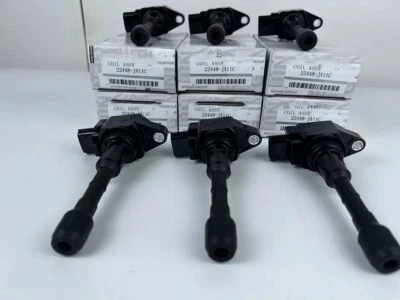 6pcs OEM Ignition Coils 22448-JA11C For Nissan Altima Infiniti Maxima Murano US - Image 1 of 4