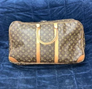 LOUIS VUITTON Monogram Canvas Sac Heures 58 Soft Suitcase - Picture 1 of 24