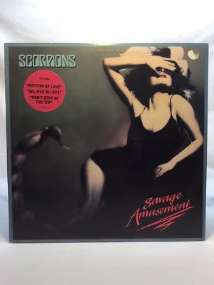 Scorpions Savage Amusement • Original US Press vinyl record LP NM M- Promo Foto 1 de 4