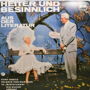 CURT GOETZ und VALERIE VON MARTENS in Miniaturen - E 80 493 - LP 12" (Z1069)