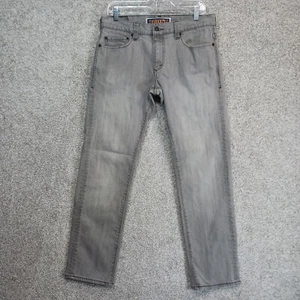 Jeans Levis Para Hombres 33X30 Gris Denim Lavado Claro 511 Ajustados Elastizados EE. UU. Trabajo Occidental - Imagen 1 de 13