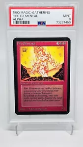 Magic Magic Magic Magic Alpha Fire Elemental como nuevo PSA 9 grados -gradedAlpha- - Imagen 1 de 2