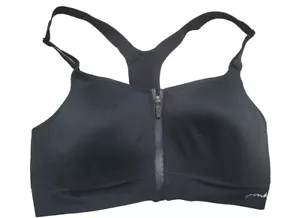 Pink Active Victoria's Secret Sport BH schwarz nahtlos leicht gefüttert Racerback M - Bild 1 von 4