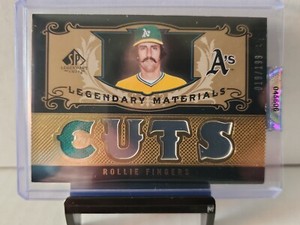 2007 SP Legendary Cuts Materials Double Material /199 Rollie Fingers #LM-RF HOF
