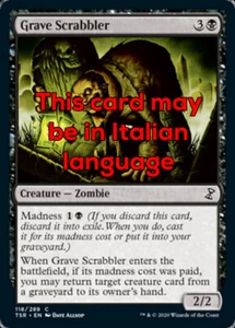 MTG 4x GRAVE SCRABBLER EXC - RASPATOMBE - TSR - MAGIC - Picture 1 of 1