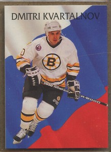 1992-93 Parkhurst #222 Dmitri Kvartalnov Boston Bruins