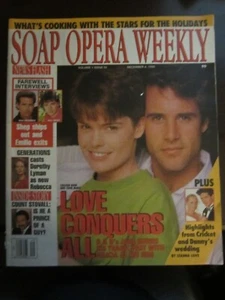 Soap Opera Weekly December 1990 Colleen Dion Todd McKee Danny Cricket 58 - Picture 1 of 1