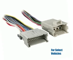 Amplificador de fábrica bypass arnés de cable enchufe de conexión para algunos 1998-2007 GM - Imagen 1 de 1