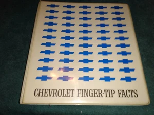 Chevrolet 1964 libro de hechos de punta de dedo/álbum de referencia de vendedor/vette original - Imagen 1 de 12
