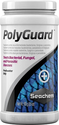 SEACHEM POLYGUARD BACTERIAL FUNGAL PARASITIC FISH MEDICATION 100 GM