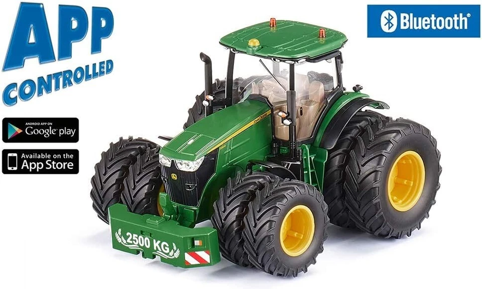 SIKU CONTROL 6736  1:32 JOHN DEERE 7290R MIT DOPPELBEREIFUNG UND BLUETOOTH APP - Bild 1 von 1