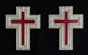 Ritter Templer Sir Knight Metallkragen oder Ärmelkreuze (RKT-26S) - Bild 1 von 1