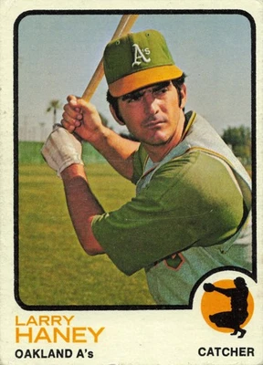 1973 Topps #563 Larry Haney - Image 1 of 2