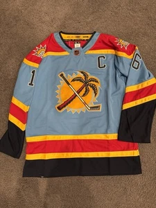 Camiseta deportiva azul retro Aleksander Barkov X-Large XL Florida Panthers - Imagen 1 de 5
