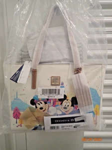 Dooney & Bourke Disneyland 70th Anniversary Tote Bag – Mickey & Minnie – Large - Picture 1 of 14