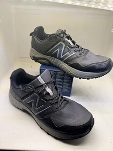 New Balance T410 scarpe da ginnastica larghe da uomo taglia UK 11 US 11,5 EU 45,5 nero/grigio - Foto 1 di 10