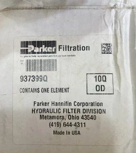 PARKER HANNIFIN 937399Q Niederdruckfilterelement MADE IN USA NEU - Bild 1 von 2