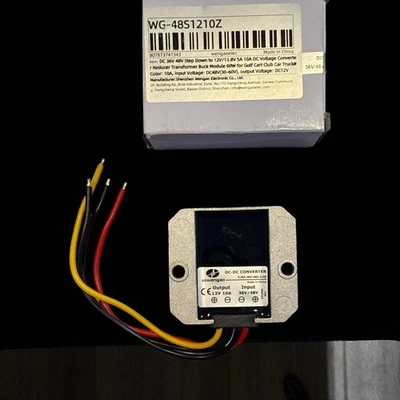 RCNUN DC DC 36V-48V to 12V Voltage Converter  10A 120W Converter Stepdown - Image 1 of 2