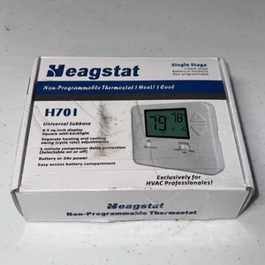 Heagstat H701 Heat/Cool Single Stage Non-Programmable Digital Thermostat LCD - Picture 1 of 7
