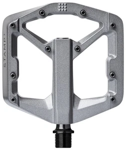 Crank Brothers Stamp 3 Platform Pedals 9/16" Magnesium Adjustable Pins Gray SM - Picture 1 of 1