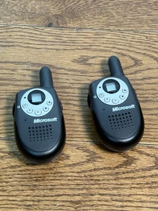 Pair of Microsoft Model 323 Walkie Talkies – Tested & Working -Rare Promo - Picture 1 of 7