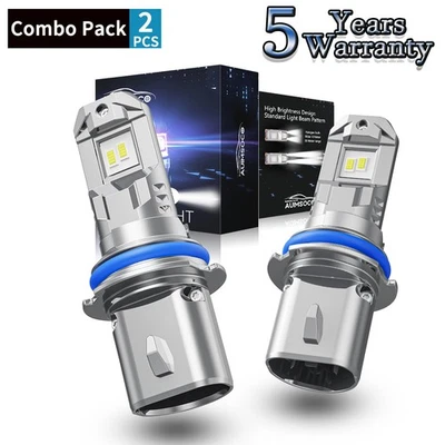 For Nissan Quest 1996-2002 Van 4-Door 2x LED Headlight Bulbs Hi/Lo Beam 72000LM - Image 1 of 4