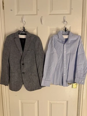Smart Blazer & Shirt Combo. Aged 8-9yrs - Image 1 of 4