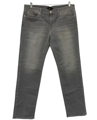 Pantalones de mezclilla Joe's The Brixton rectos estrechos para hombre talla W38 gris tiro medio nuevos con etiquetas Foto 1 de 4