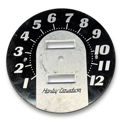 1962–67 Harley-Davidson Tombstone Speedometer Face Plate 4.25" OEM - Vintage - Imagem 1 de 4