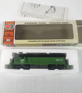 HO SCALE CON- COR LOCOMOTIVE BURLINGTON NORTHERN #2073,NIB - Picture 1 of 8