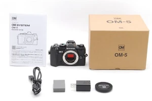 【MINT+++BOXED S/C3605】Olympus OM-5 Mirrorless Digital Camera Black Body JAPAN - Picture 1 of 12