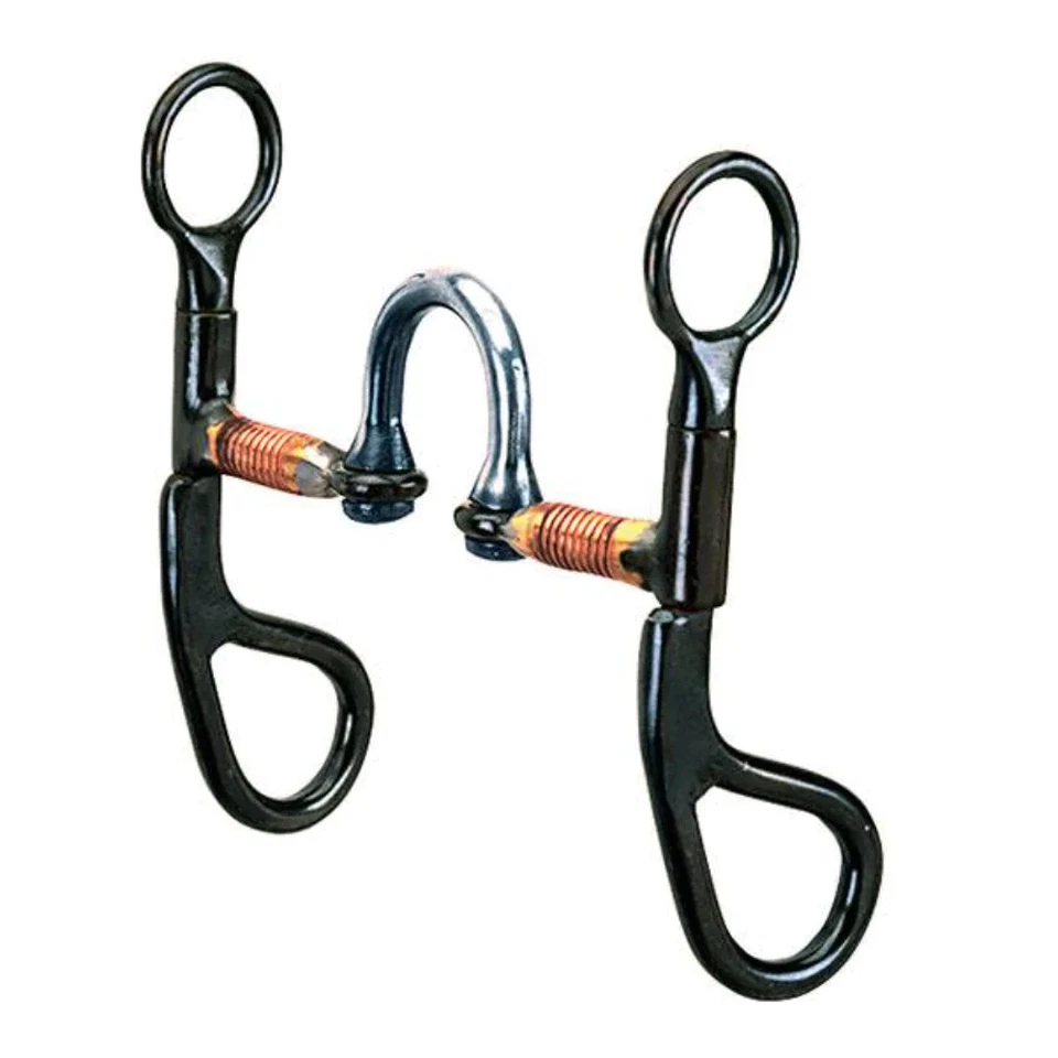 ¡Nuevo! Broca correctora Weaver de cuero envuelta en cobre con boca de 5" mejillas de 6" Foto 1 de 1