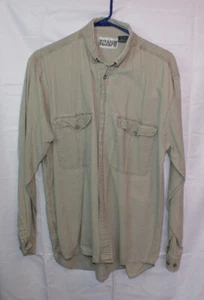 Vintage Mens 100% Cotton Shirt, Long Sleeve M, Snafu Brand. - Picture 1 of 5