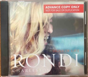 Rondi Charleston:  Signs Of Life - Promo/Advance Copy Audio CD  - Bild 1 von 1