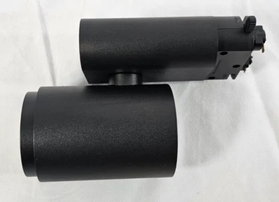 4x Cabezales de Iluminación de Pista LED Negros Compatibles con Pista Tipo H 2700K+ 30 Vatios Foto 1 de 4