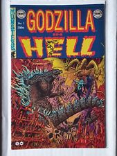GODZILLA IN HELL #1 Rare Homage Subscription Variant Signed By James Stokoe