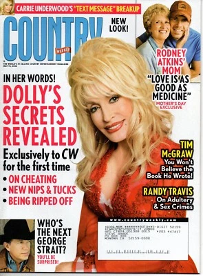 Country Weekly Magazine May 19 2008 Dolly Parton George Strait Jewel Neal McCoy - Image 1 of 2